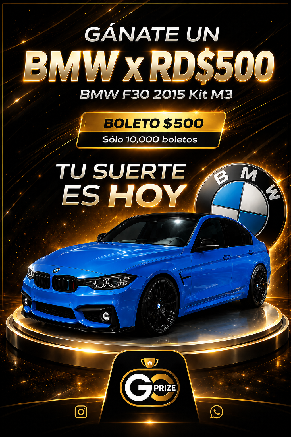 Pase Digital G Prize - BMW F30 KIT M3